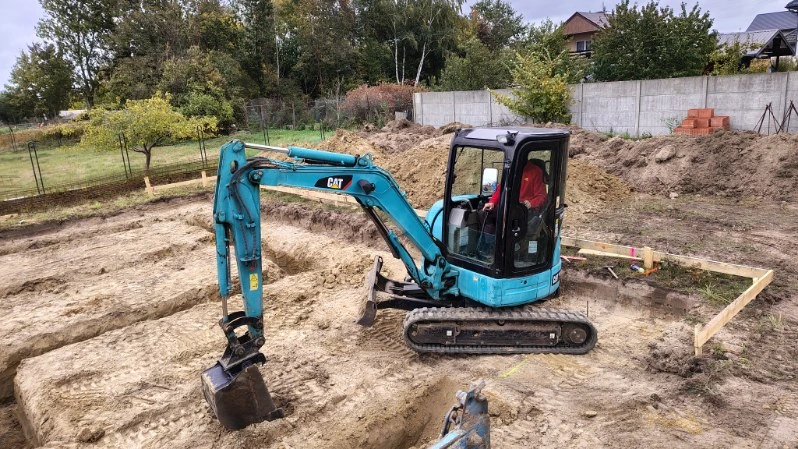 Wykop pod fundamenty